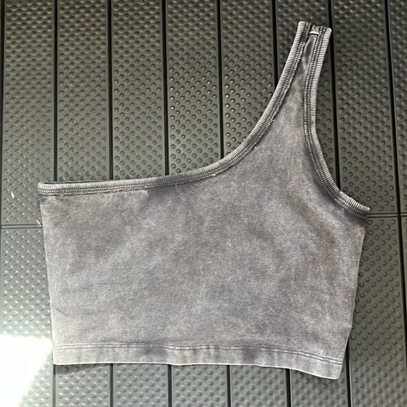 Free People FP Movement Hot Shot One Shoulder Crop Tank XS - Picture 6 of 8